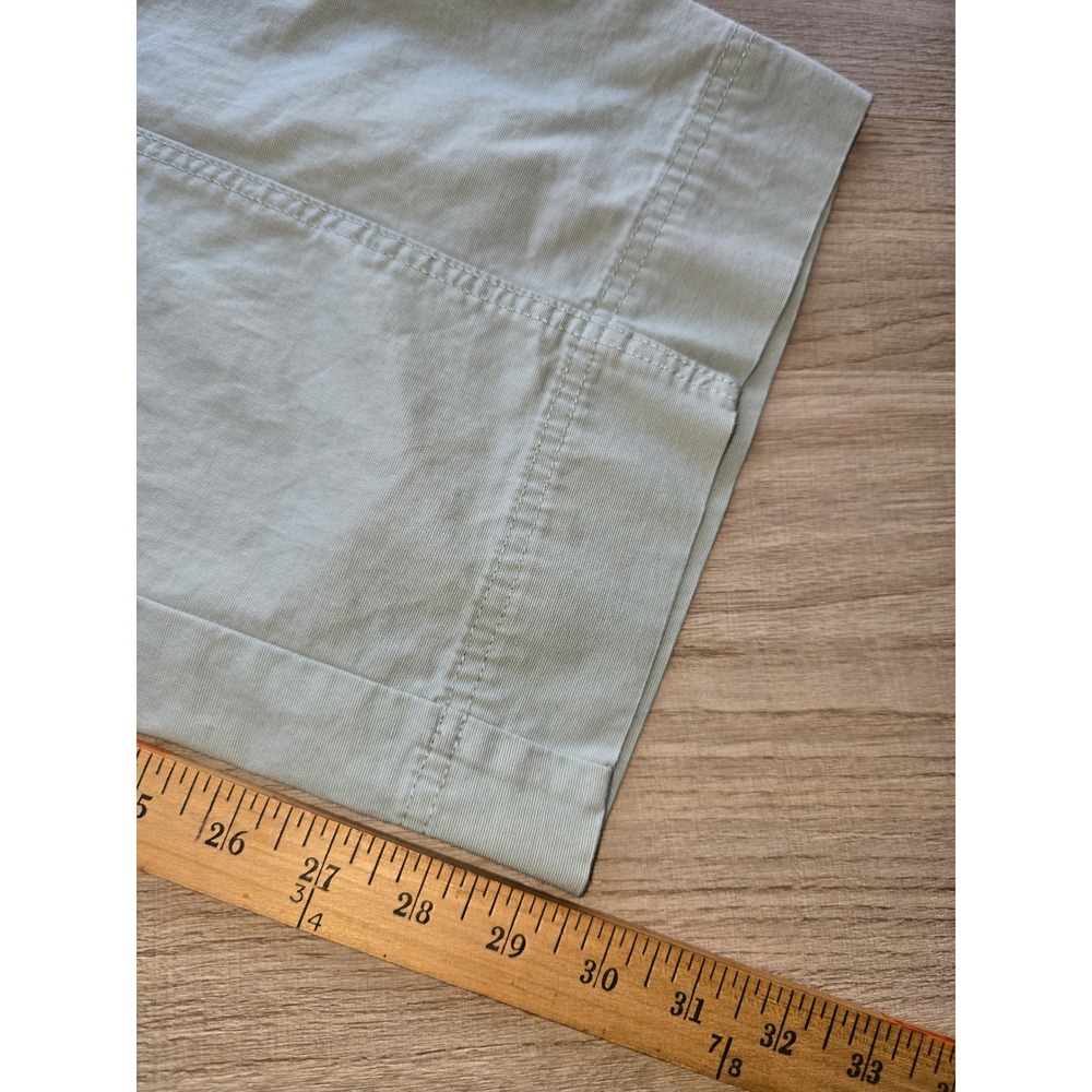 A New Day Women Wide Leg Cargo Pants Sage Green High Rise Size 8 vacation resort - Picture 6 of 10